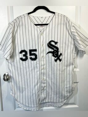 Vintage Frank Thomas Chicago White Sox Rawlings MLB Jersey 48